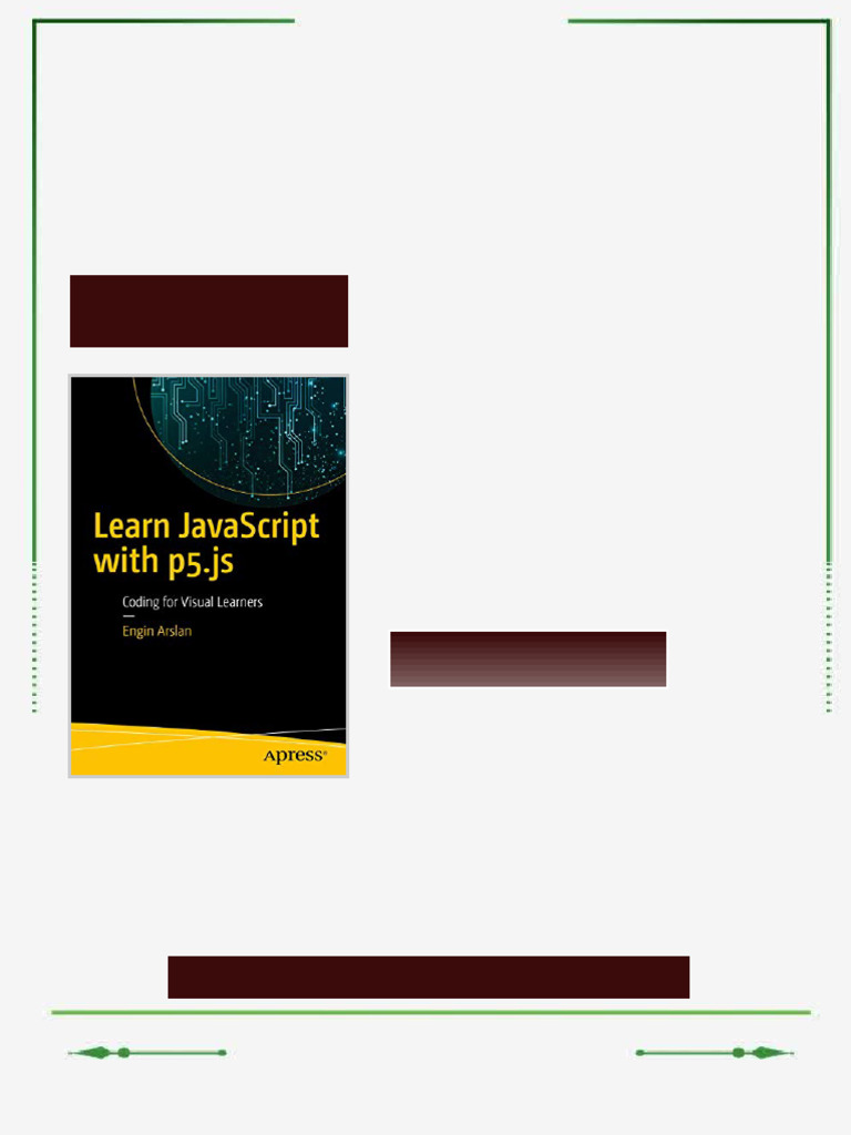 Learn JavaScript with p5.js: Coding for Visual Learners Arslan eBook ...