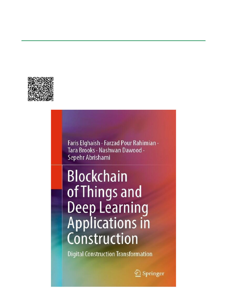 Blockchain of Things and Deep Learning Applications in Construction ...