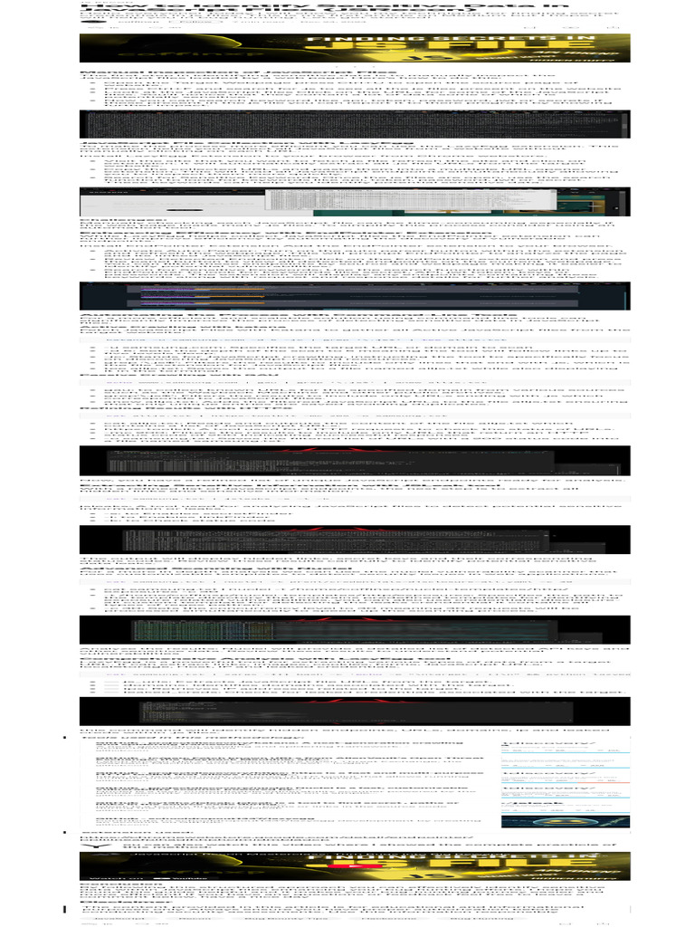 How To Identify Sensitive Data in JavaScript Files (JSRecon) - by Cof ...