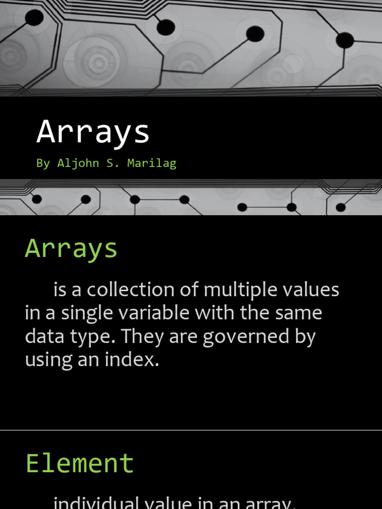 Lesson 3 - Java Arrays | PDF