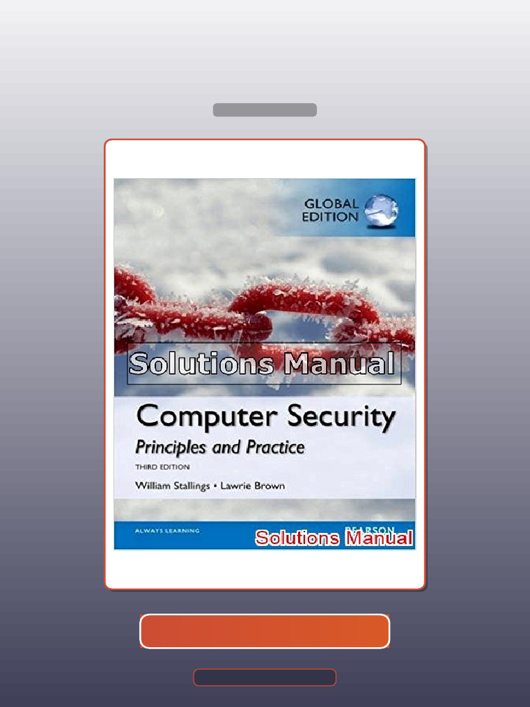 Test Bank for Computer Security Principles and Practice Global 3rd ...