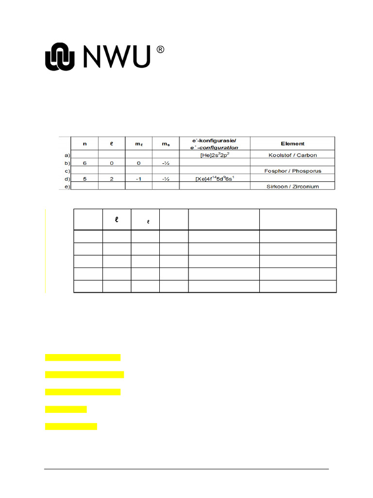 NCHE221 Additional Test December 2021 | PDF | Molecular Orbital | Ethanol