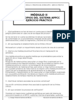 Modulo 2. Principios Del Sistema APPCC. Ejercicio Practico