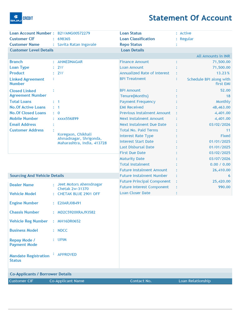 So a 06012026102930 Pm | PDF | Loans | Debits And Credits