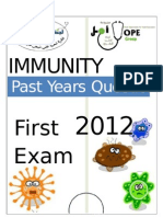 Immuno First - Past Years Qs