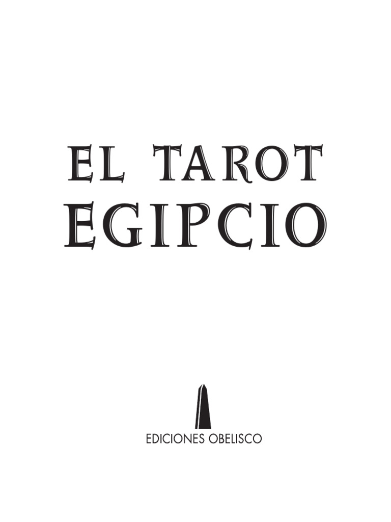 Tarot Egipcio: Orígenes y Arcanos | PDF | Osiris | Horus
