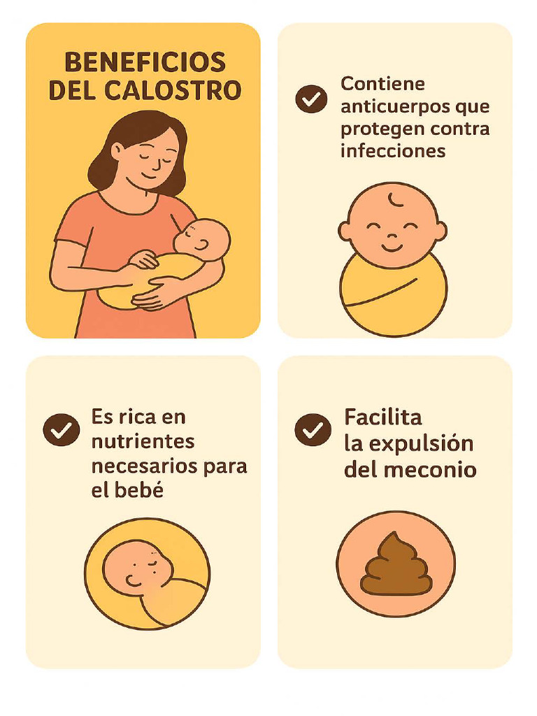 Beneficios Del Calostro en Tarjetas | PDF