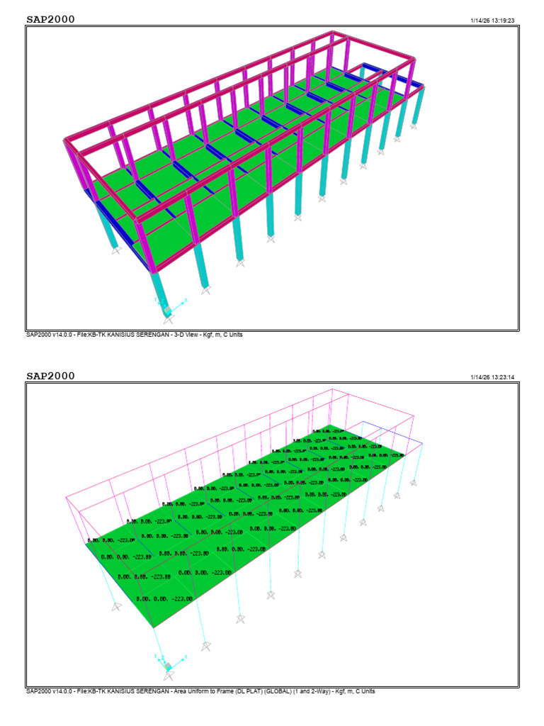 Pdf SAP 2000 TK | PDF