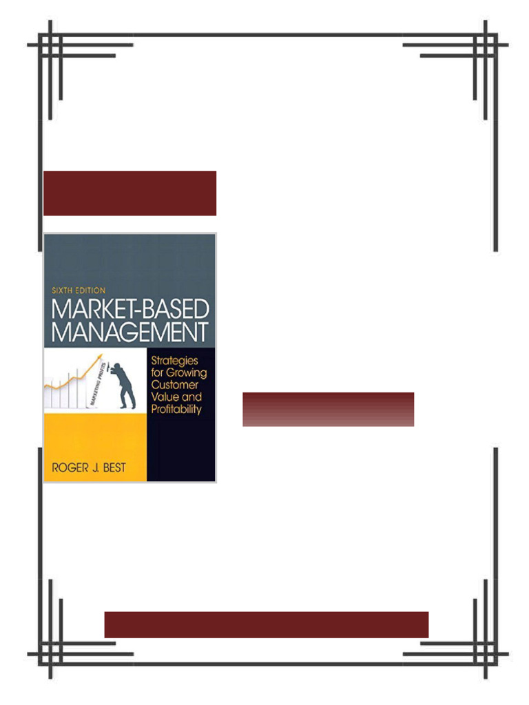 978-0130387752 Market-Based Management ebook ready to read | PDF ...