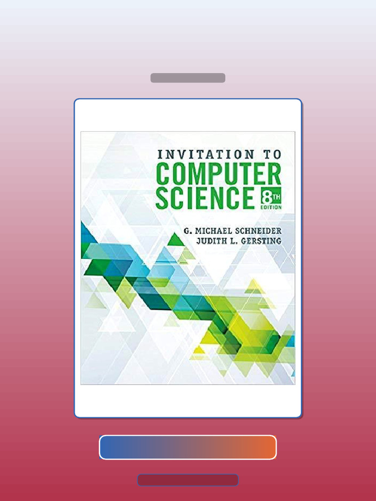 Test Bank for Invitation to Computer Science 8th Edition | PDF | Science