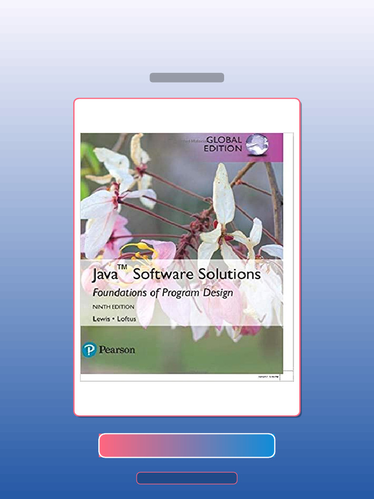 Test Bank for Java Software 9th Global Edition | PDF | Multiple Choice ...
