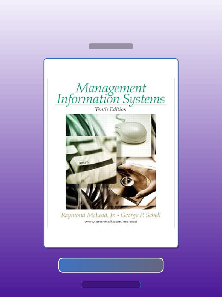 Test Bank for Management Information Systems 10E McLeod | PDF ...