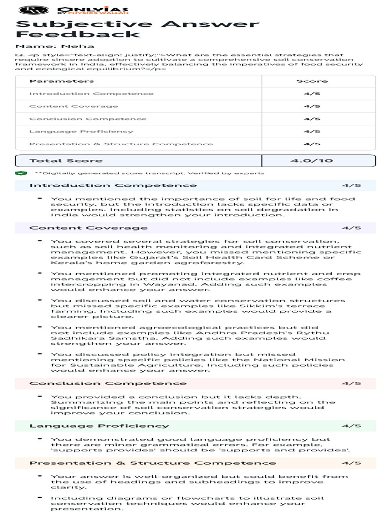 Score & Feedback - 20260105 - 095926. | PDF