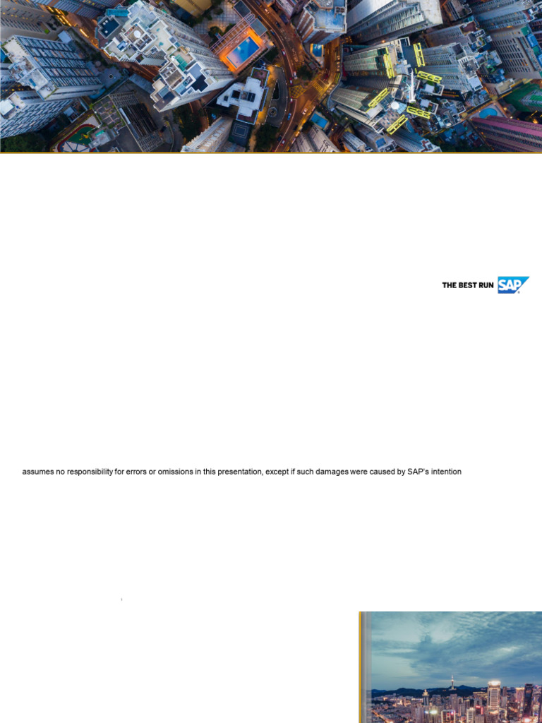 SAP Business Technology Platform Overview | PDF | Cloud Computing ...