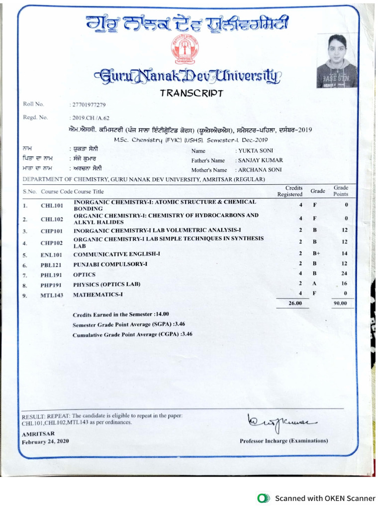 Transcripts | PDF