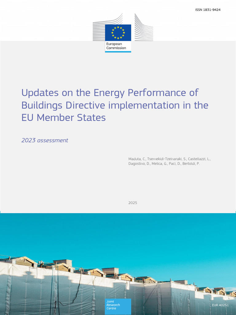 EU Energy Performance Directive Update | PDF | Energy Conservation ...