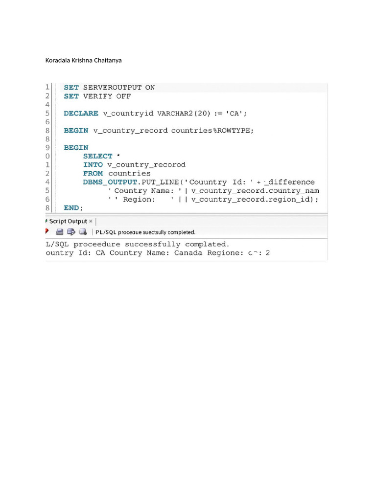 PLSQL | PDF
