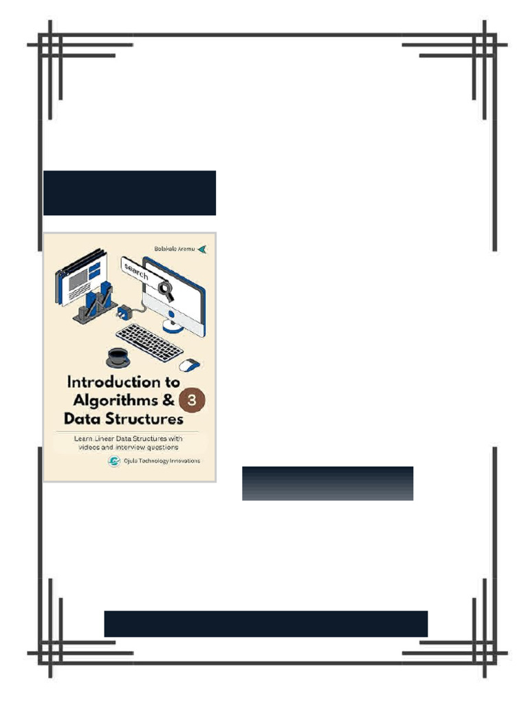Introduction to Algorithms & Data Structures 3: Learn Linear Data ...