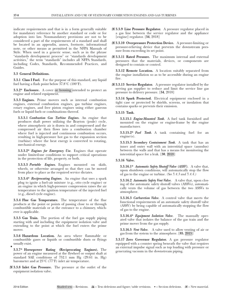 Stationary Combustion Engines Guide | PDF | Engines | Valve