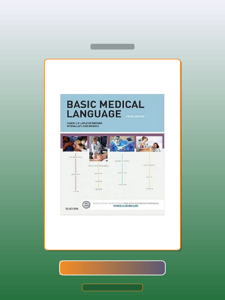 Test Bank for Basic Medical Language 5th Edition by Brooks | PDF ...