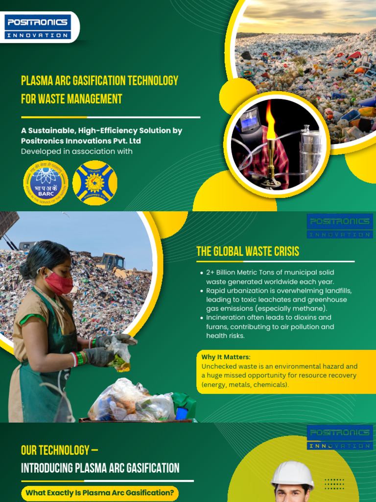 Plasma Arc Gasification Technology for Waste Manag_251110_195545 | PDF ...