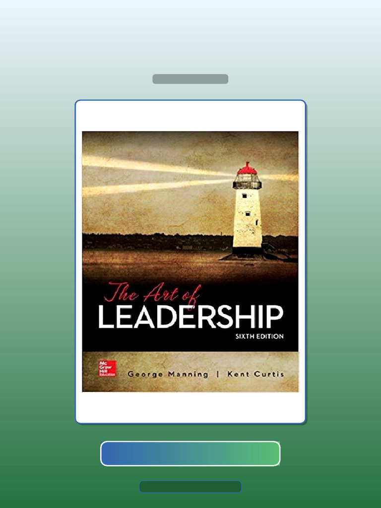 Test Bank for the Art of Leadership 6th Edition | PDF | Science ...