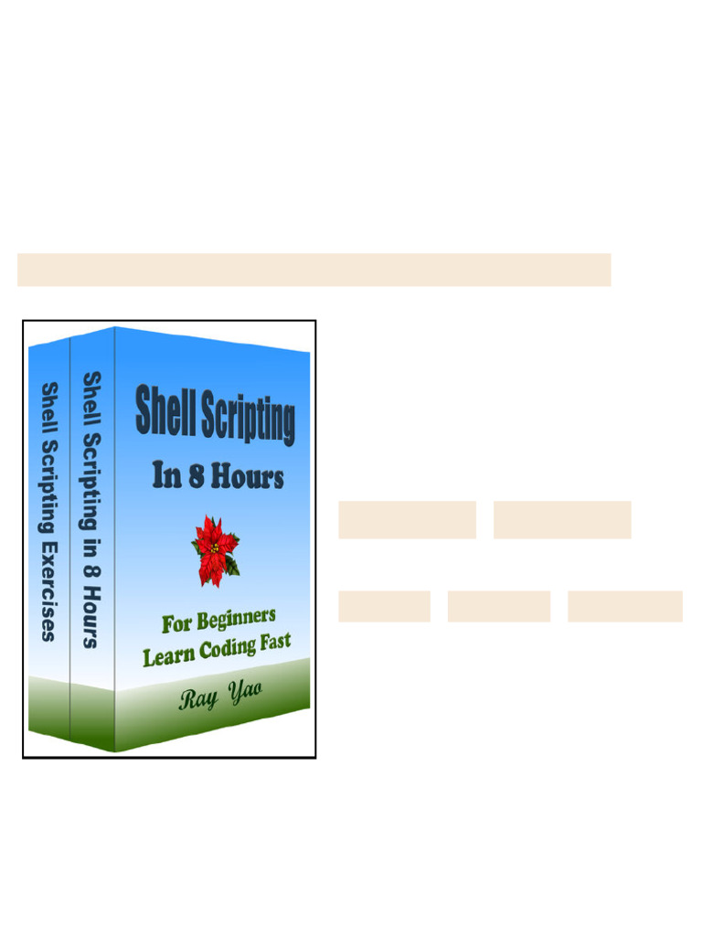 Shell Scripting In 8 Hours For Beginners Learn Coding Fast Linux Shell ...