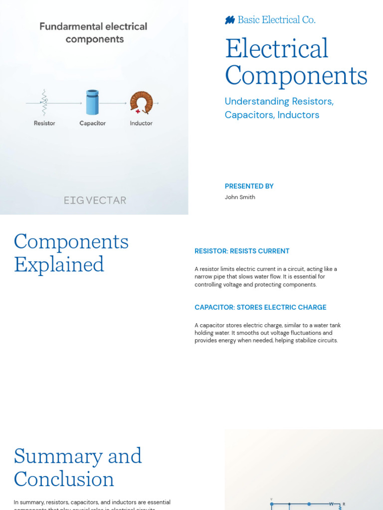 Essential Electrical Components Explained | PDF
