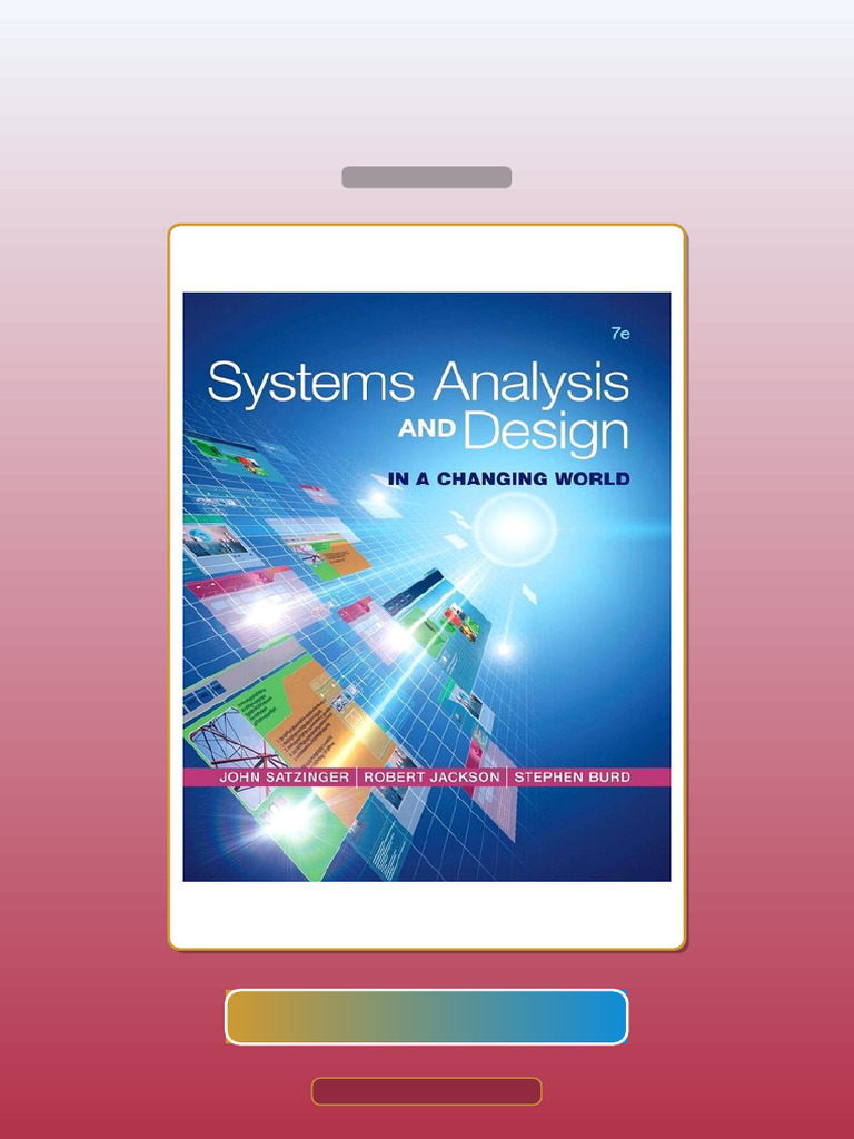 Test Bank for Systems Analysis and Design in a Changing World 7e 7th ...