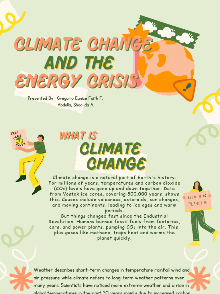 STS-G13 | PDF | Climate Change | Climate