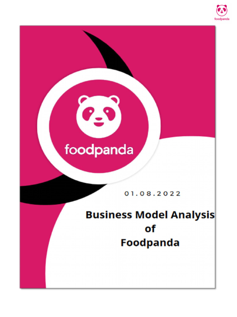 Foodpanda Business Model Analysis Report | PDF | Subscription Business ...