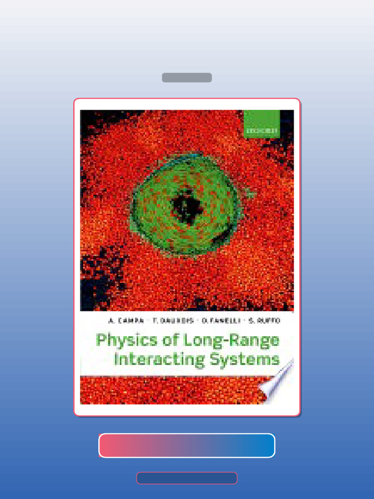 Test Bank for Physis of LongRange Interacting Systes Campa | PDF ...