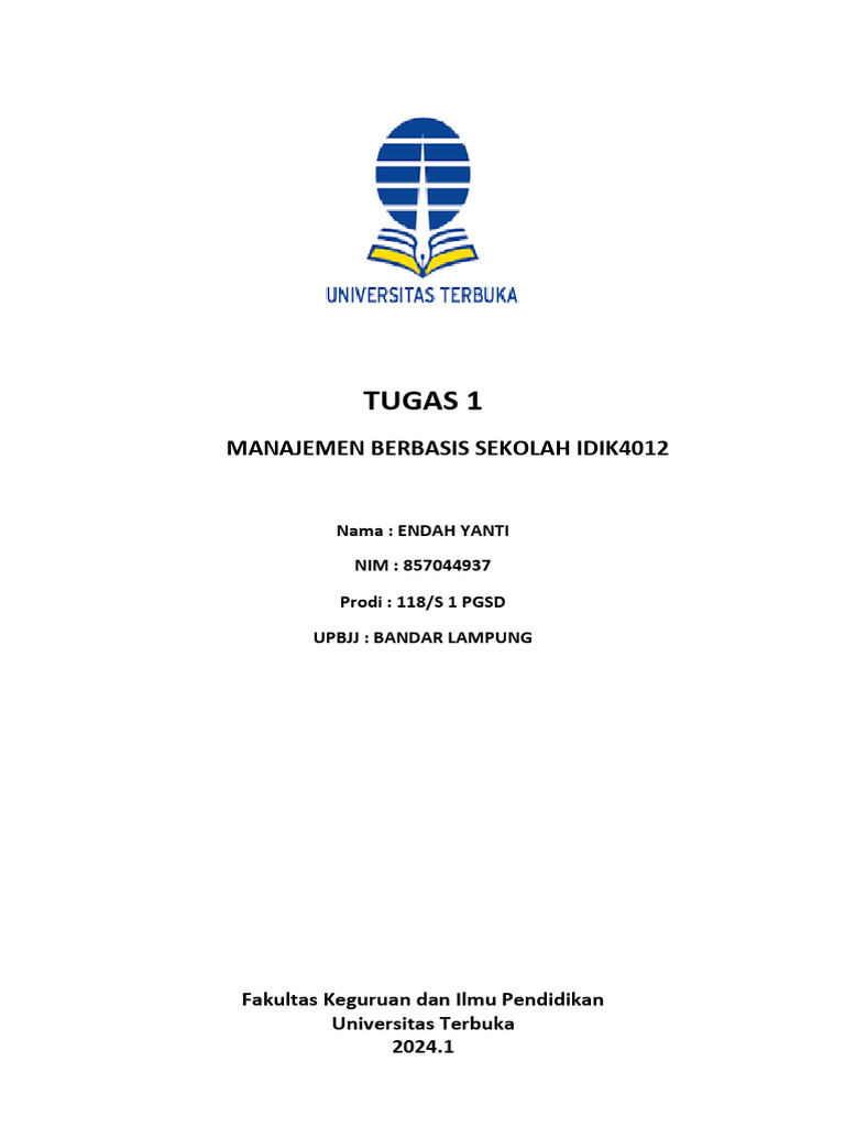 Implementasi Manajemen Berbasis Sekolah | PDF