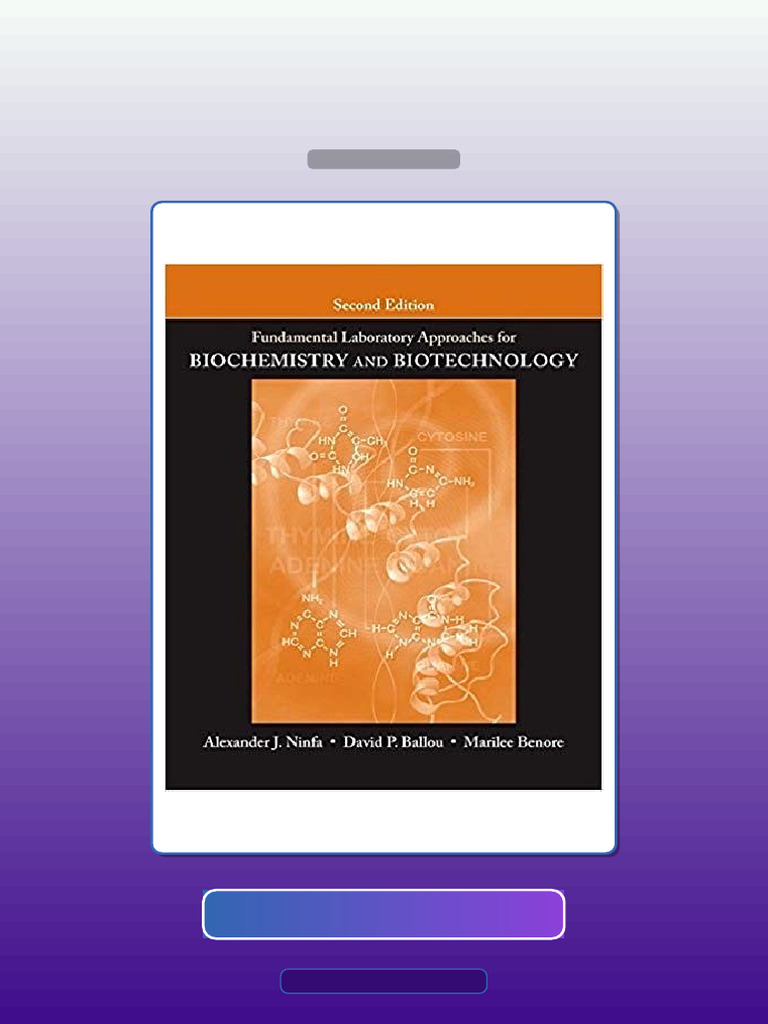 Test Bank for Fundamental Laboratory Approaches for Biochemistry and ...