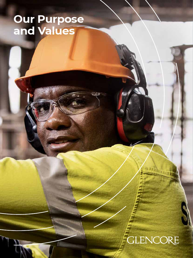 Glencore Purpose Book | PDF | Steel | Petroleum