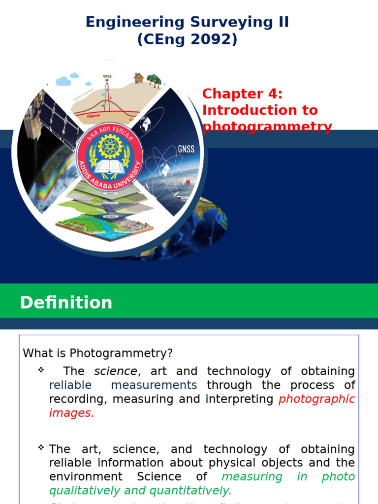 Introduction to Photogrammetry Basics | PDF | Aerial Photography