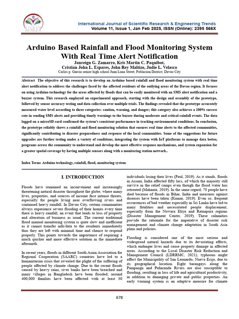 inbound2423745860187511590 | PDF | Flood | Sensor