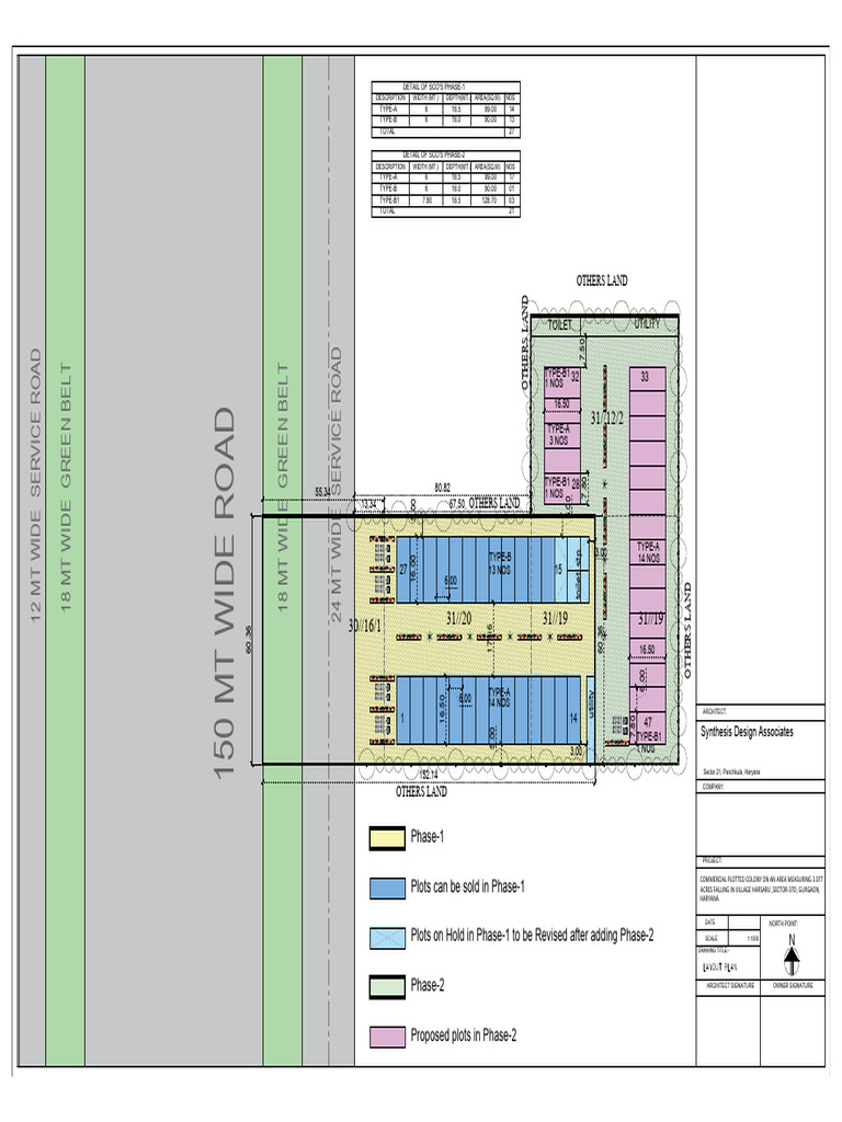 Commercial Plotted Colony Layout Plan | PDF