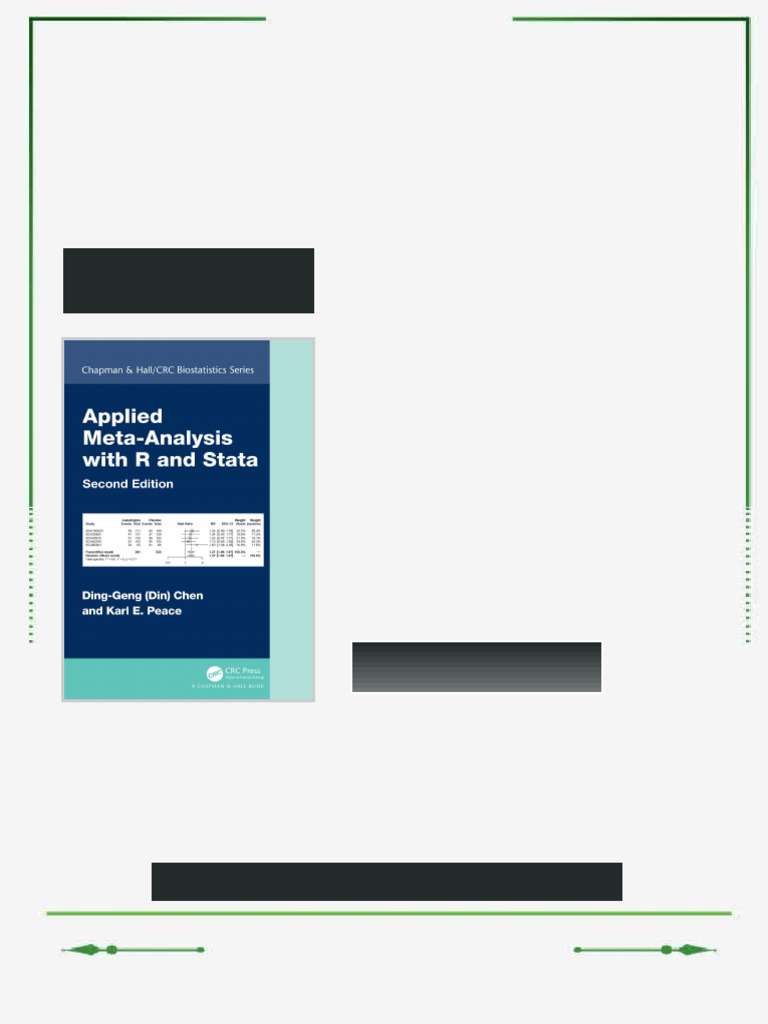 Applied Meta-Analysis with R and Stata (Chapman & Hall/CRC ...