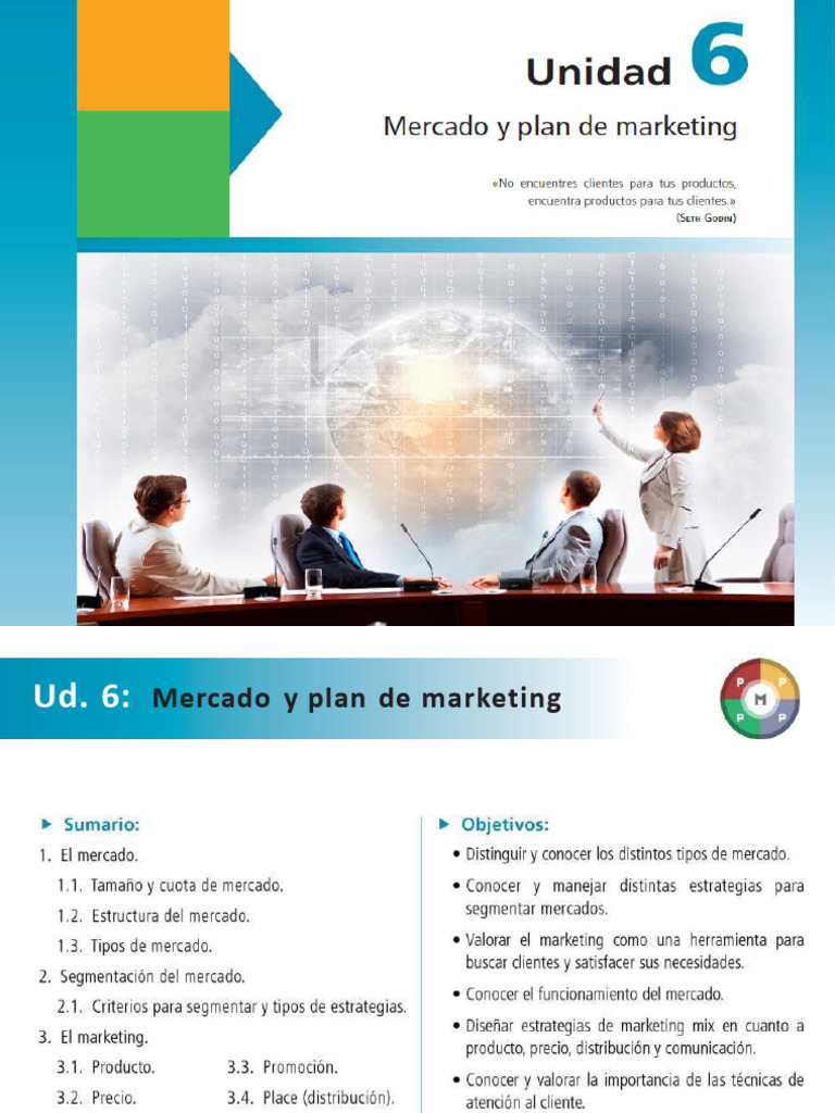 Mercado y Plan de Marketing: Claves Esenciales | PDF | Mercado ...