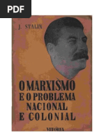 O PROBLEMA NACIONAL.