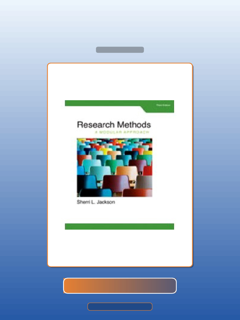 Test Bank for Research Methods a Modular Approach 3rd Edition | PDF ...