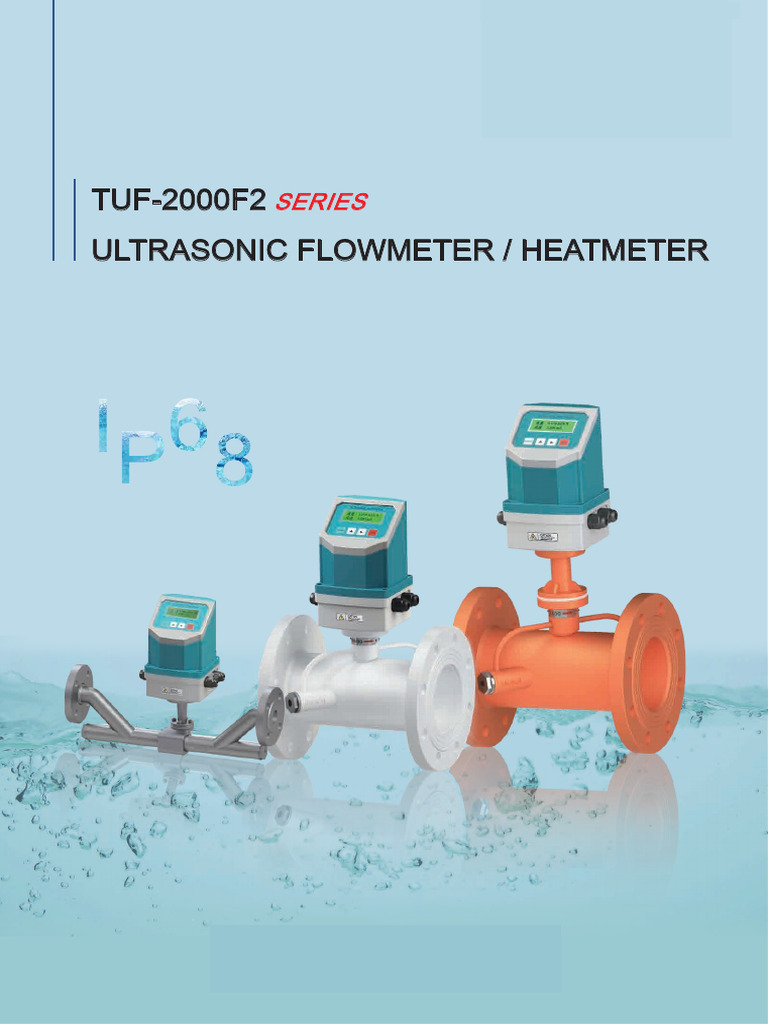 TUF-2000F2 Ultrasonic Flow/Heat Meter | PDF | Flow Measurement | Pipe ...