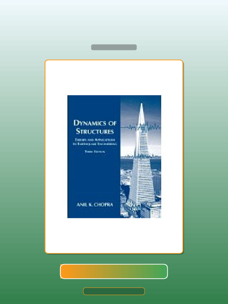 Test Bank for Accompany Dynamics of Structures 3rd Edition ...