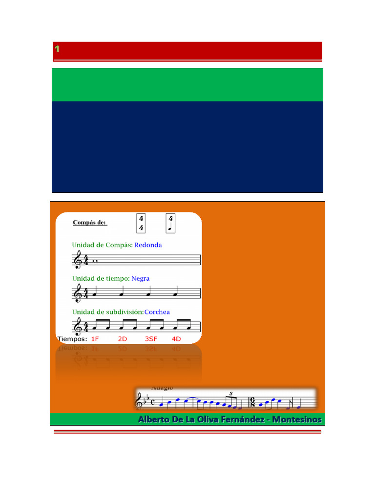 El Compás | PDF | Ritmo y medidor | Notación