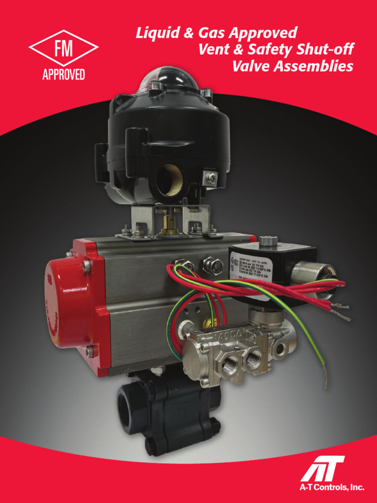 FM Approved Safety Shut-off Valve Assemblies | PDF | Valve | Equipment