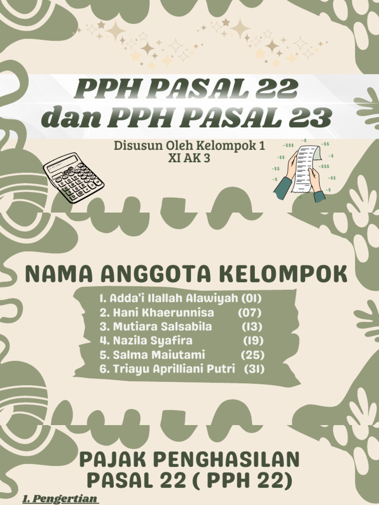 Panduan PPh 22 dan PPh 23 di Indonesia | PDF
