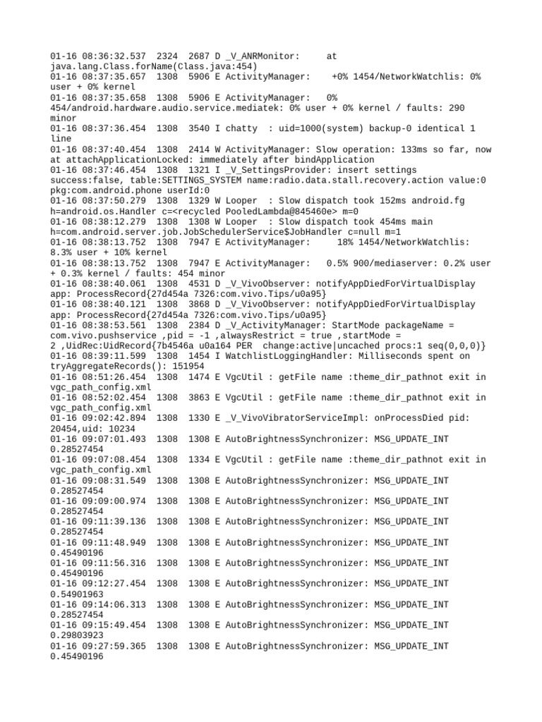 Log | PDF | Computer Science | Computer Engineering