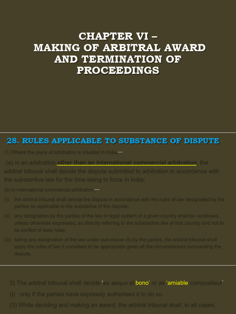 Arbitral Award | PDF | Arbitral Tribunal | Arbitration