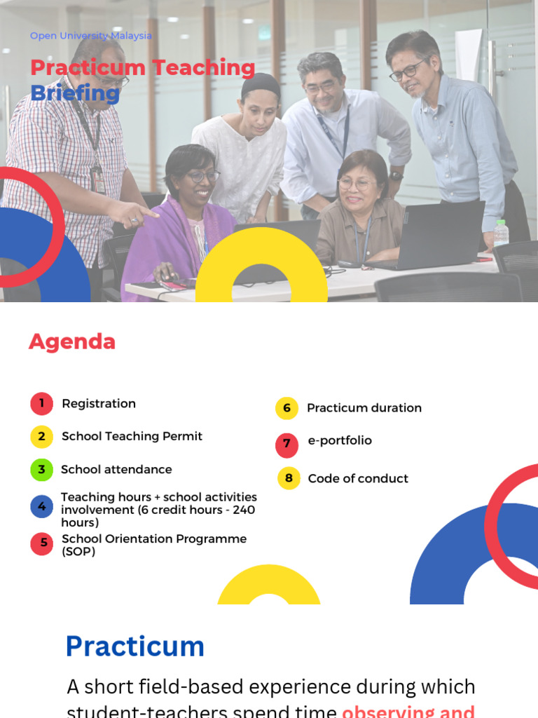 Practicum Teaching Guidelines OUM | PDF | Teachers | Lesson Plan
